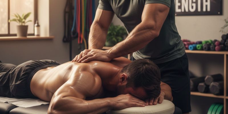 Deep Tissue Massage Lakdikapul Hyderabad for Gym-Goers