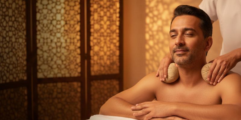 Stress Relief Package Men-to-Men Massage Hyderabad